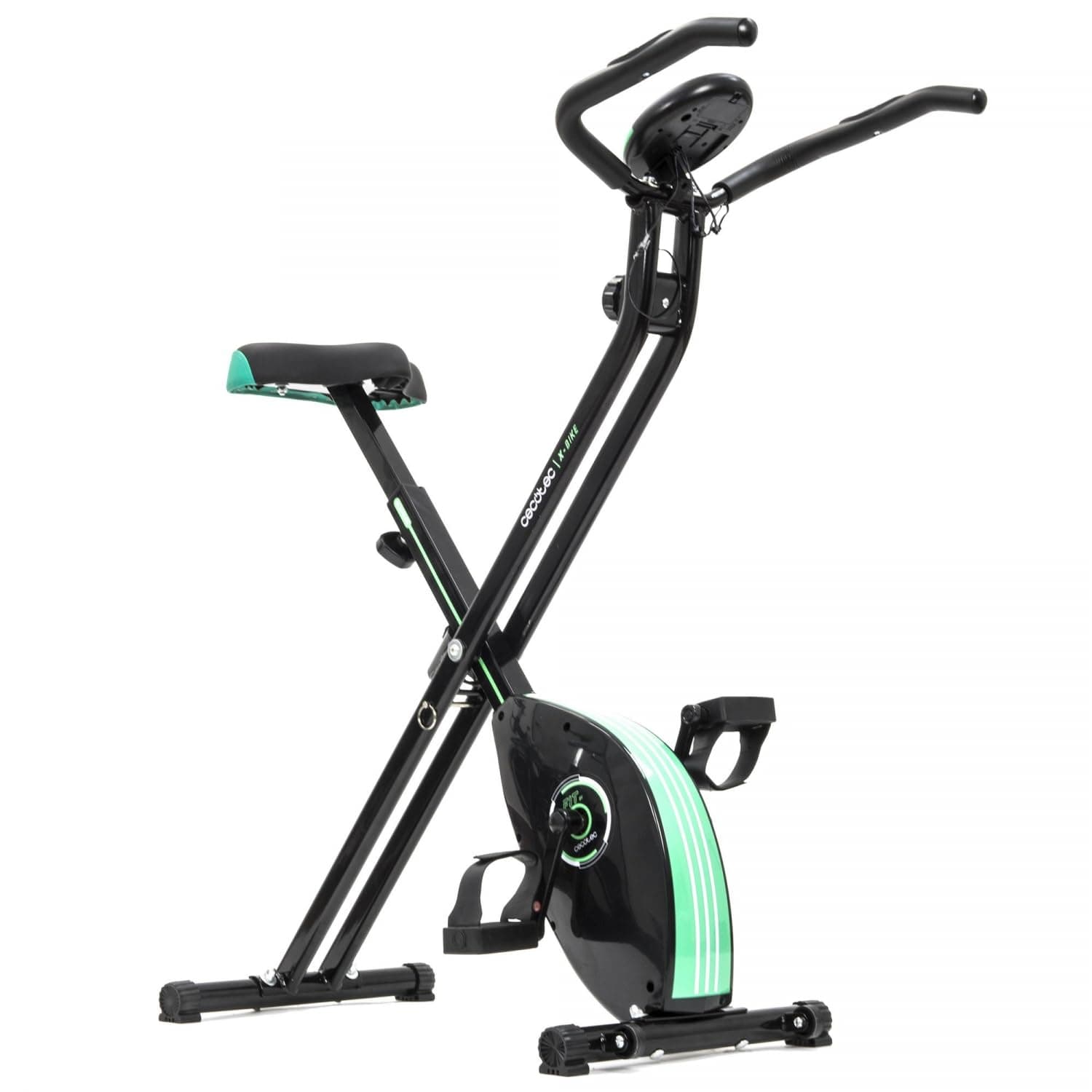 Cecotec Vélo Statique Pliable Magnétique X-Bike avec Écran LCD – Image 1