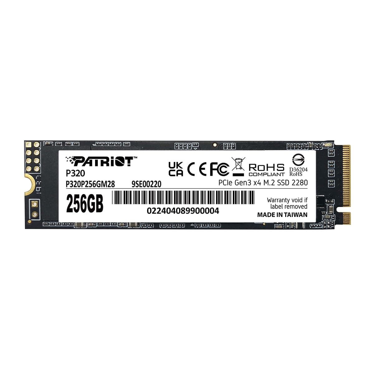 Patriot P320 256GB SSD Interne