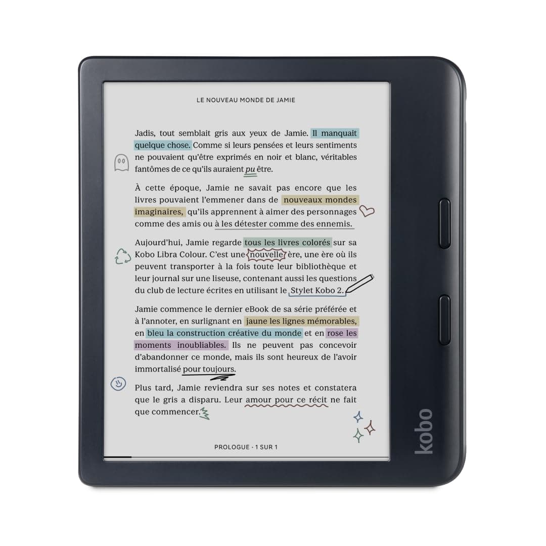 Kobo Libra Colour Black – Image 1