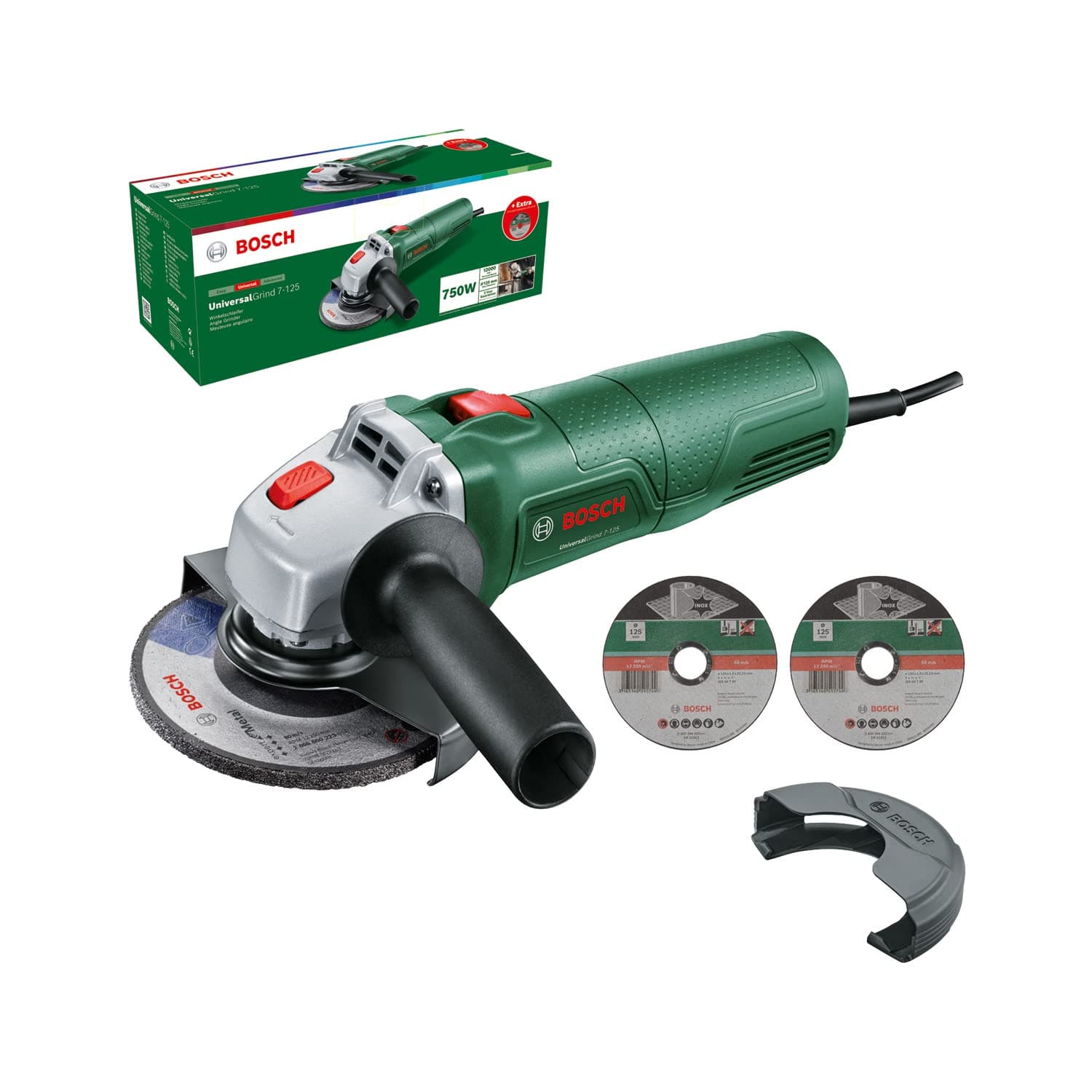 Bosch Home and Garden Meuleuse d’angle Bosch UniversalGrind 7-125