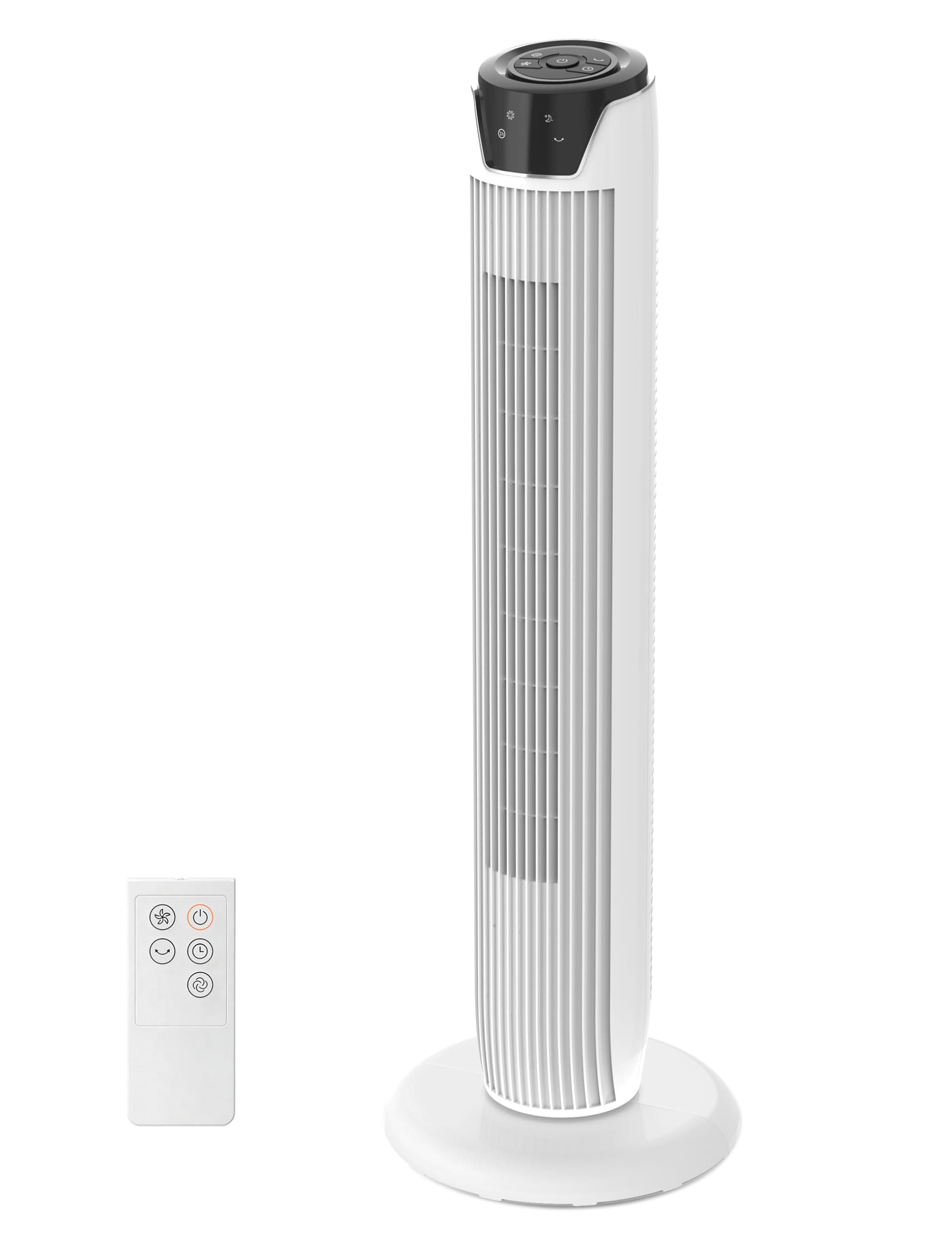 Midea Blanc Ventilateurs colonne avec Télécommande