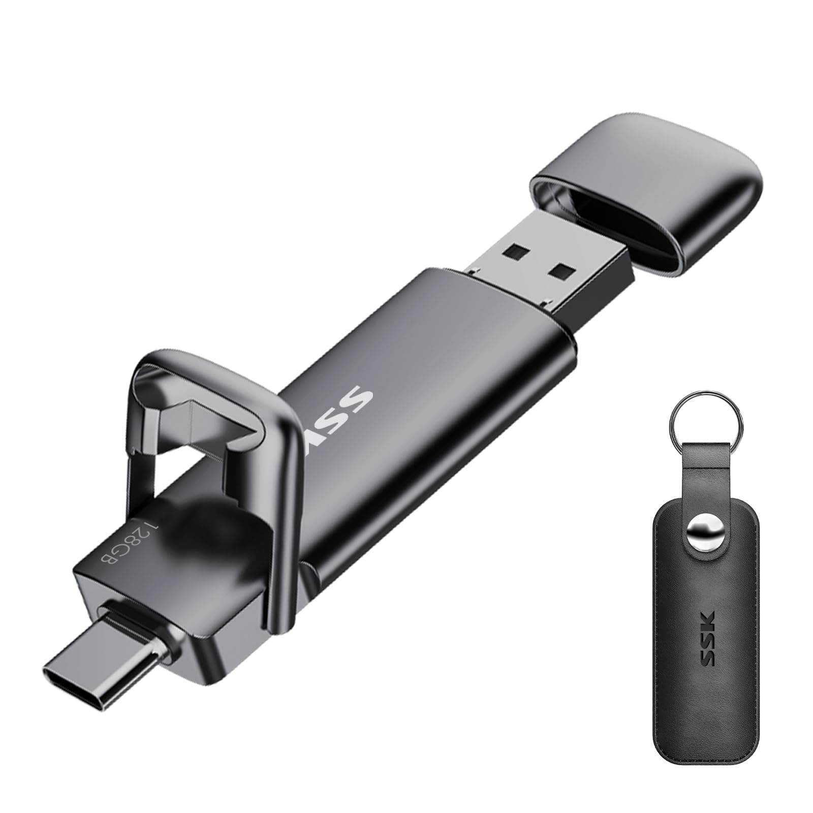 SSK SSD Externe 128 Go USB 3.2 Gen 2