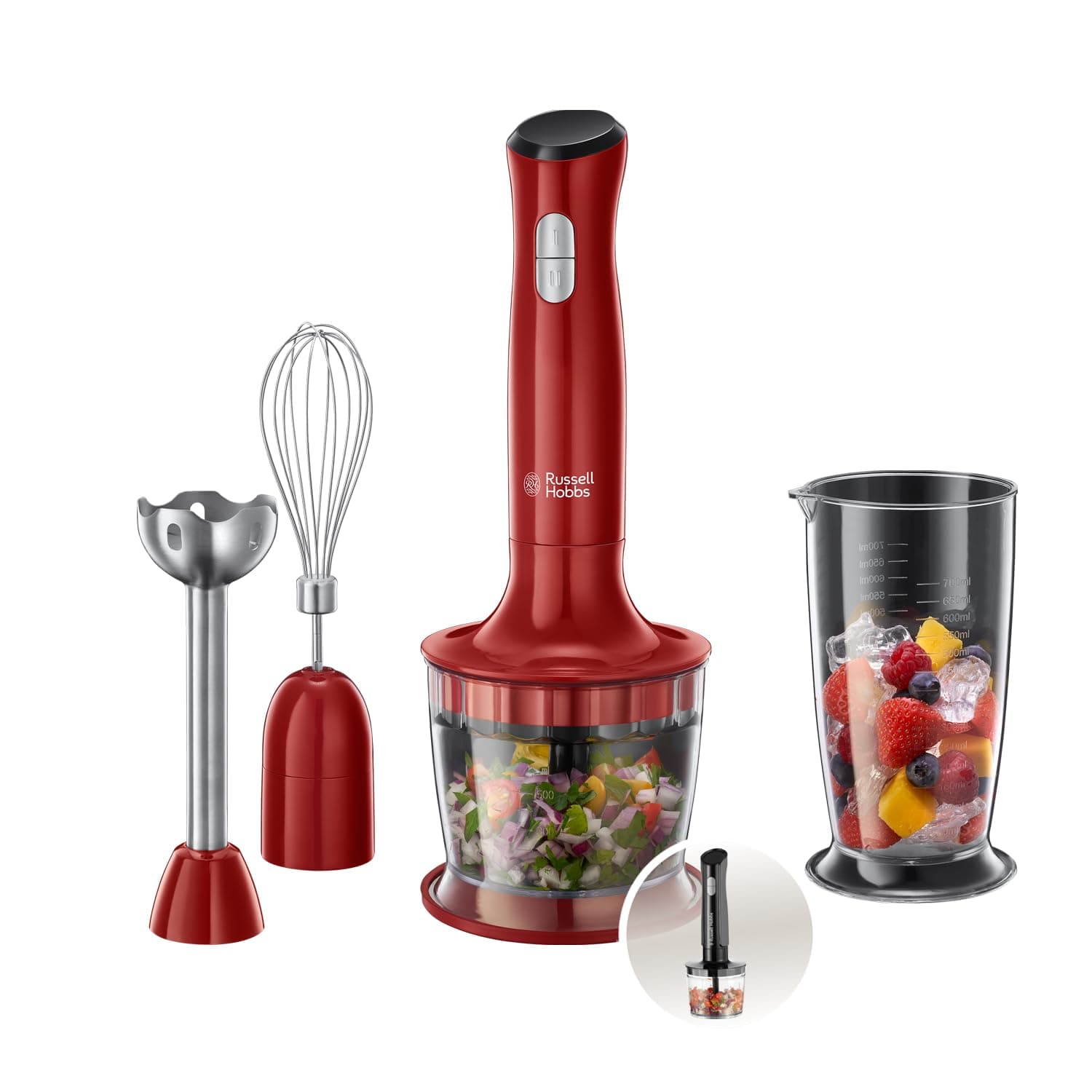 Russell Hobbs Mixeur Plongeant [ 3en1: Mixe