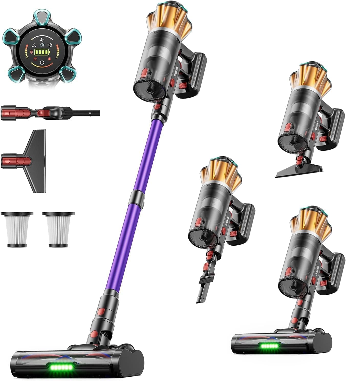 Aspirateur Balai sans Fil 55 kPa 650 W 70 min