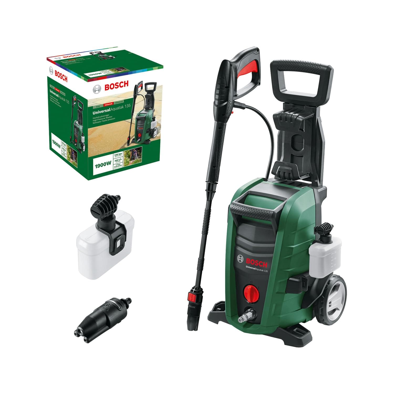 Bosch Nettoyeur Haute-Pression UniversalAquatak 135 (1 900 Watt