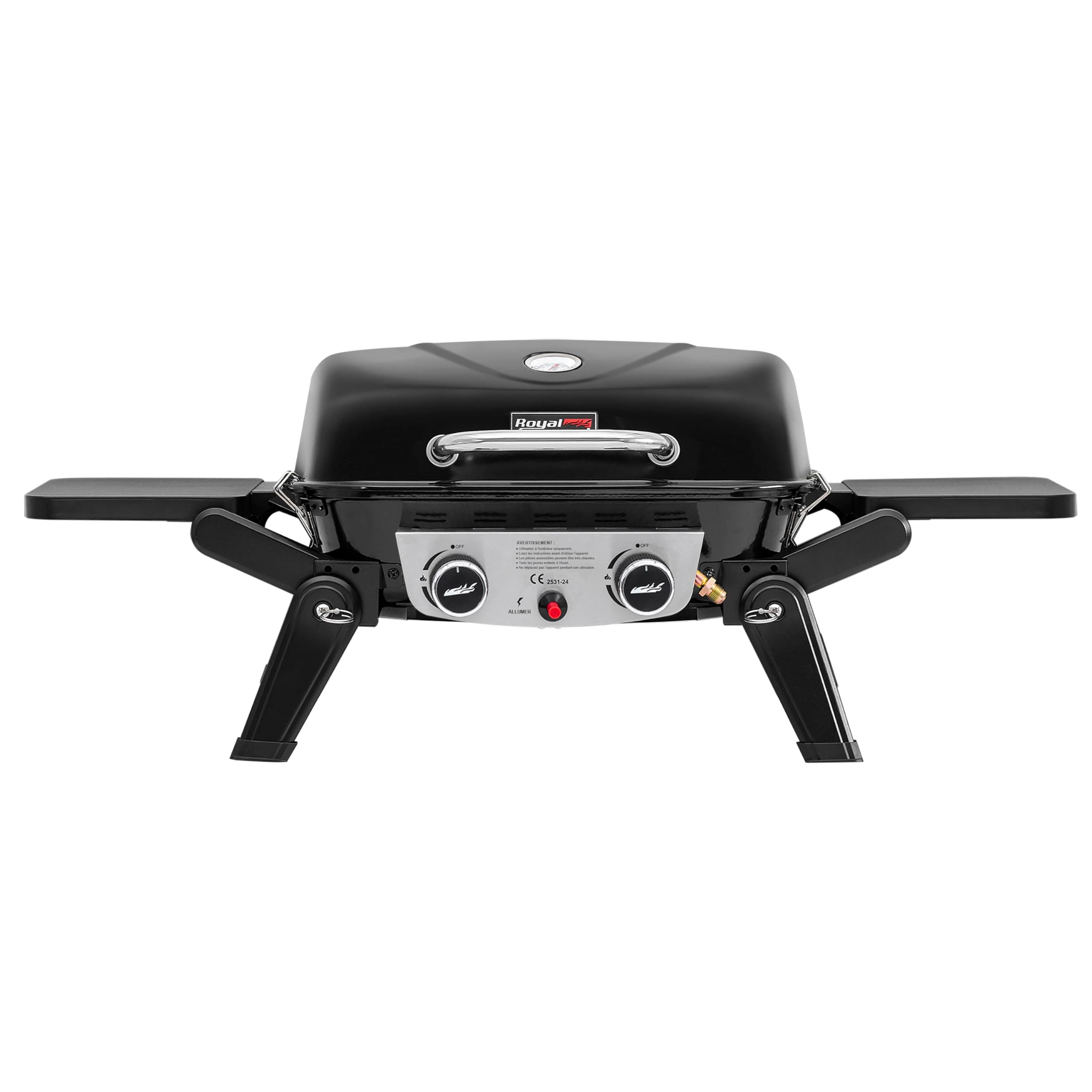 Royal Gourmet Barbecue Gaz Portable 2 Brûleurs