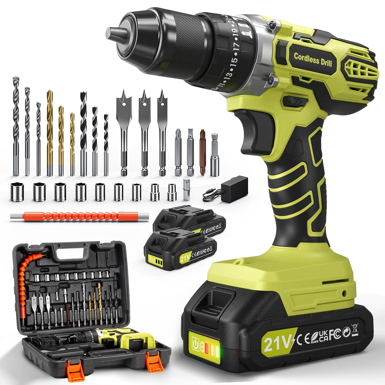 21V Perceuse Visseuse Sans Fil – Image 1