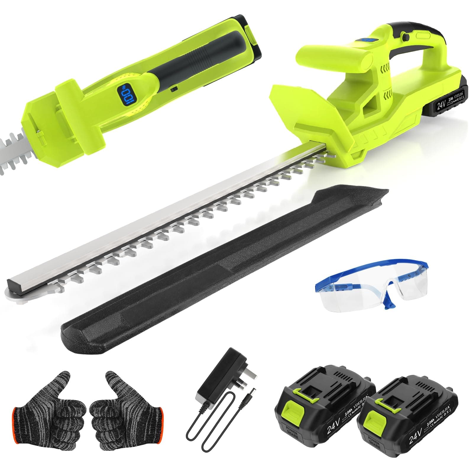 VOERJIA Taille Haie Batterie 21V