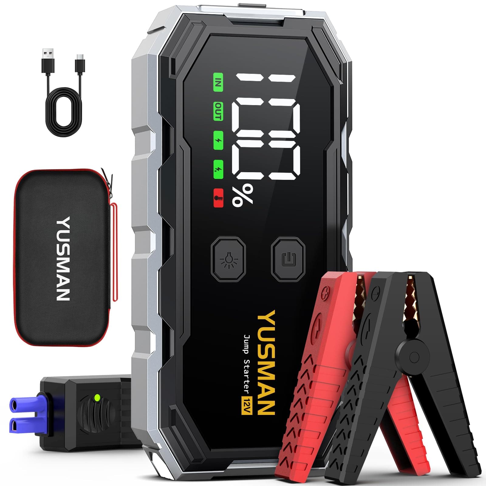 Booster de démarrage voiture 8000A – Image 1
