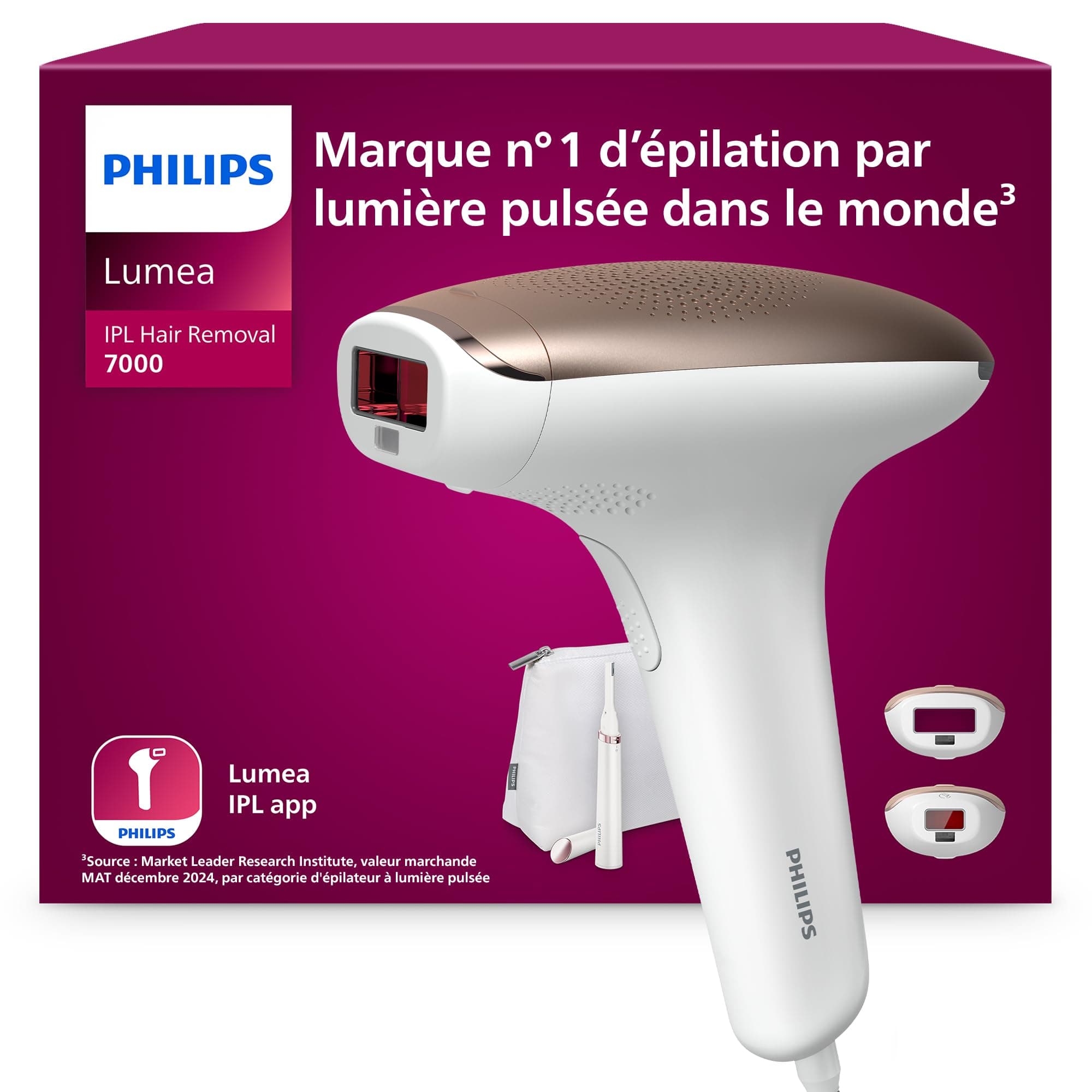 Philips Lumea Série 7000 Épilateur IPL