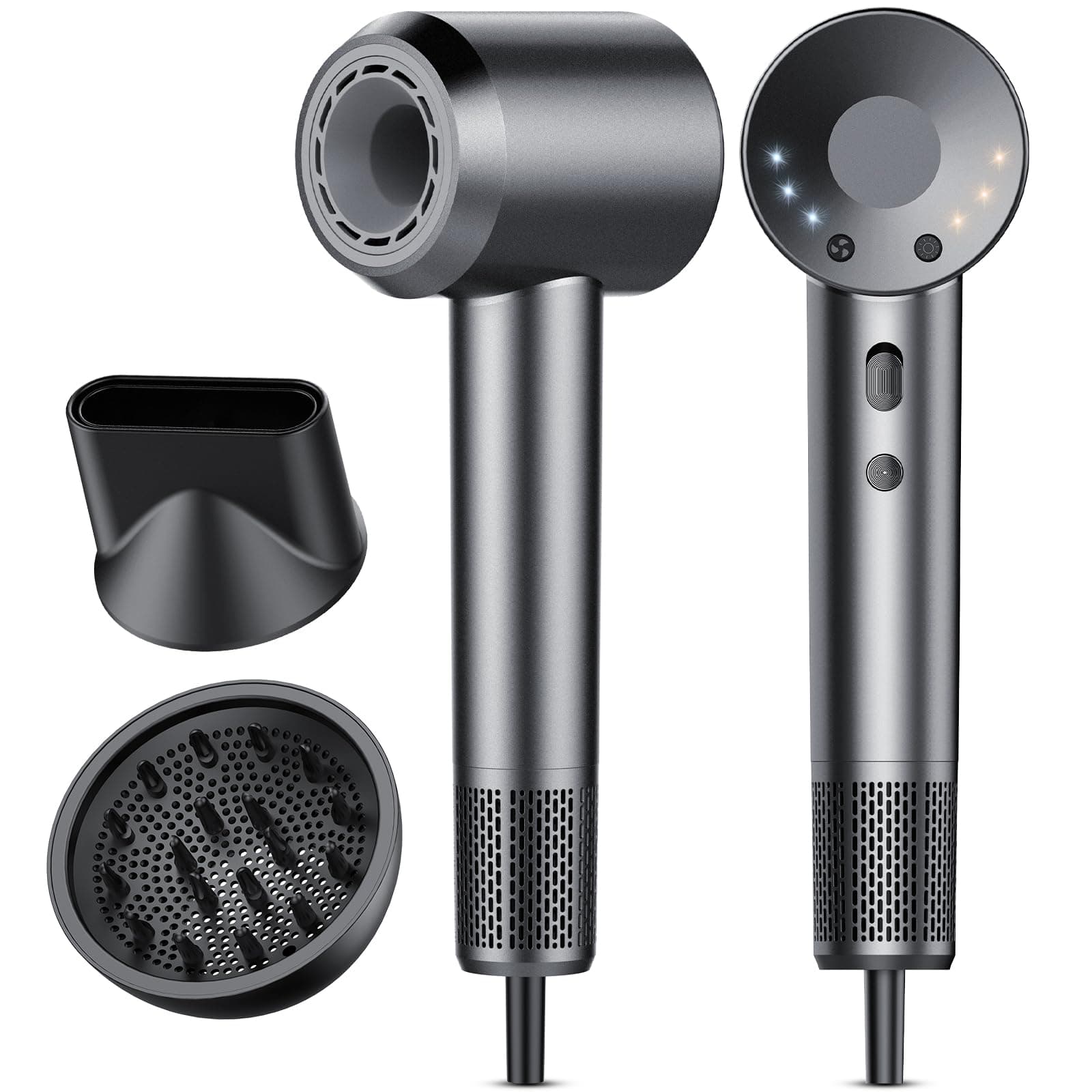 Sèche Cheveux Professionnel Portable 160 000 tr/min Seche Cheveux