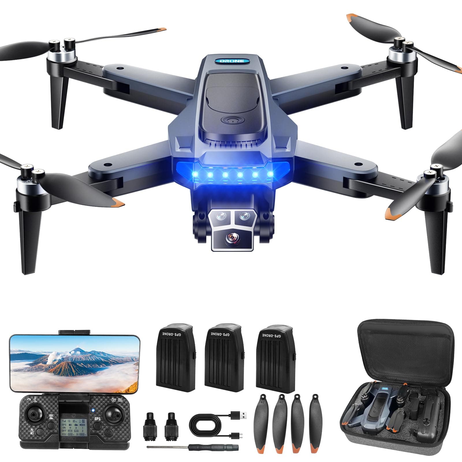 Drone Caméra 4K Professionnel – Image 1
