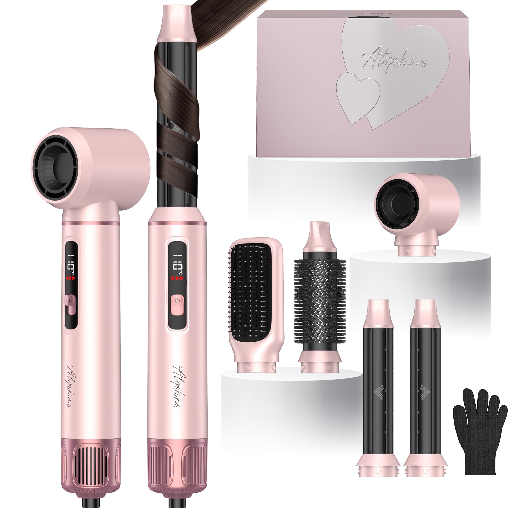 Atopskins Air Styler Pro Brosse Soufflante 5 en 1