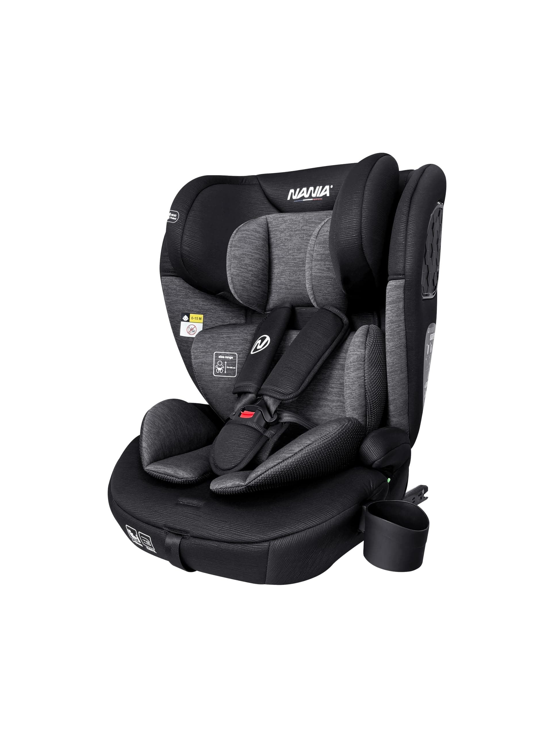 Nania Milano Siège Auto Bébé ISOFIX Évolutif 76-150 cm de 9 à 36 kg