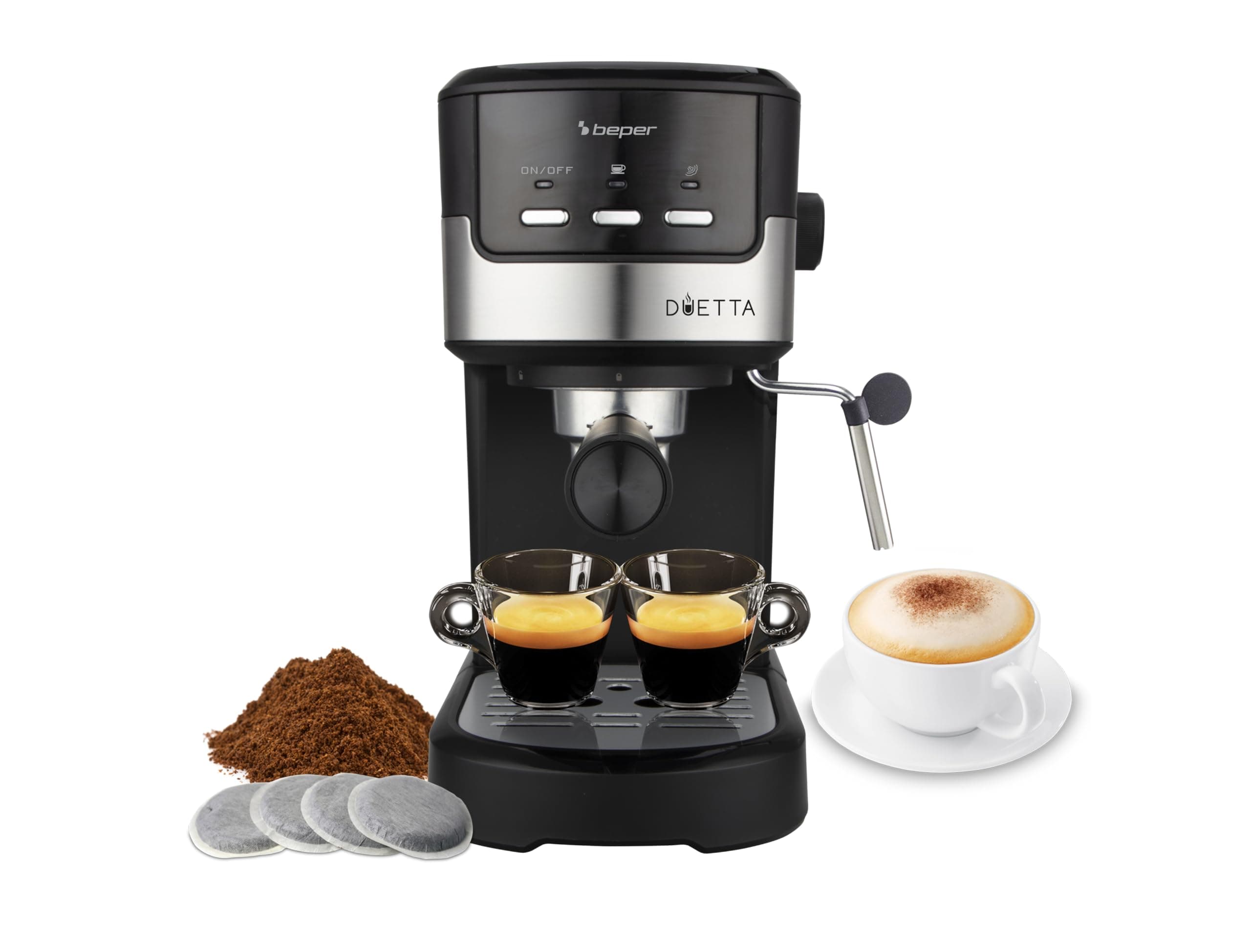 BEPER Duetta P101CAF100 Machine à café expresso