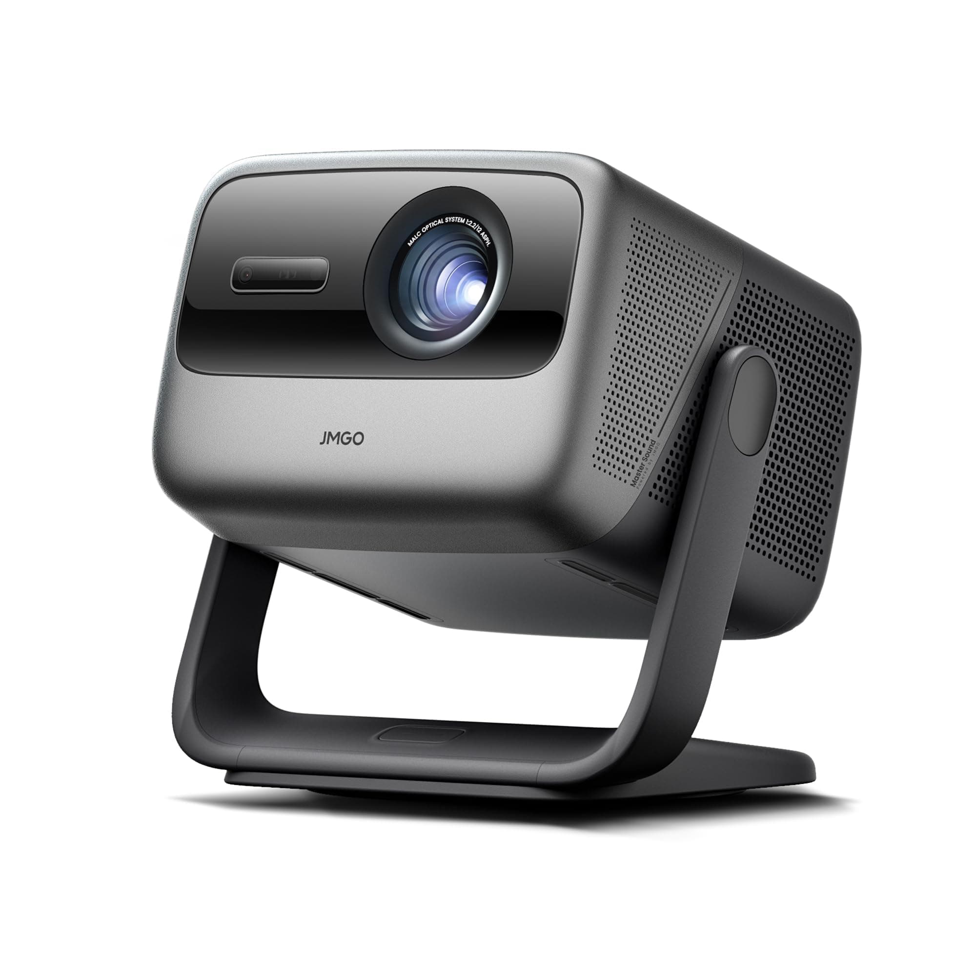 JMGO N1S Ultra Videoprojecteur 4K, Triple Laser Projecteur GTV Netflix, 2800 ISO Lumens, Gimbal Correction d'image Instantée, 300 Pouces, Blu-Ray 3D, HDR10, 20W Deux Haut-Parleurs avec DTS-HD et DD+