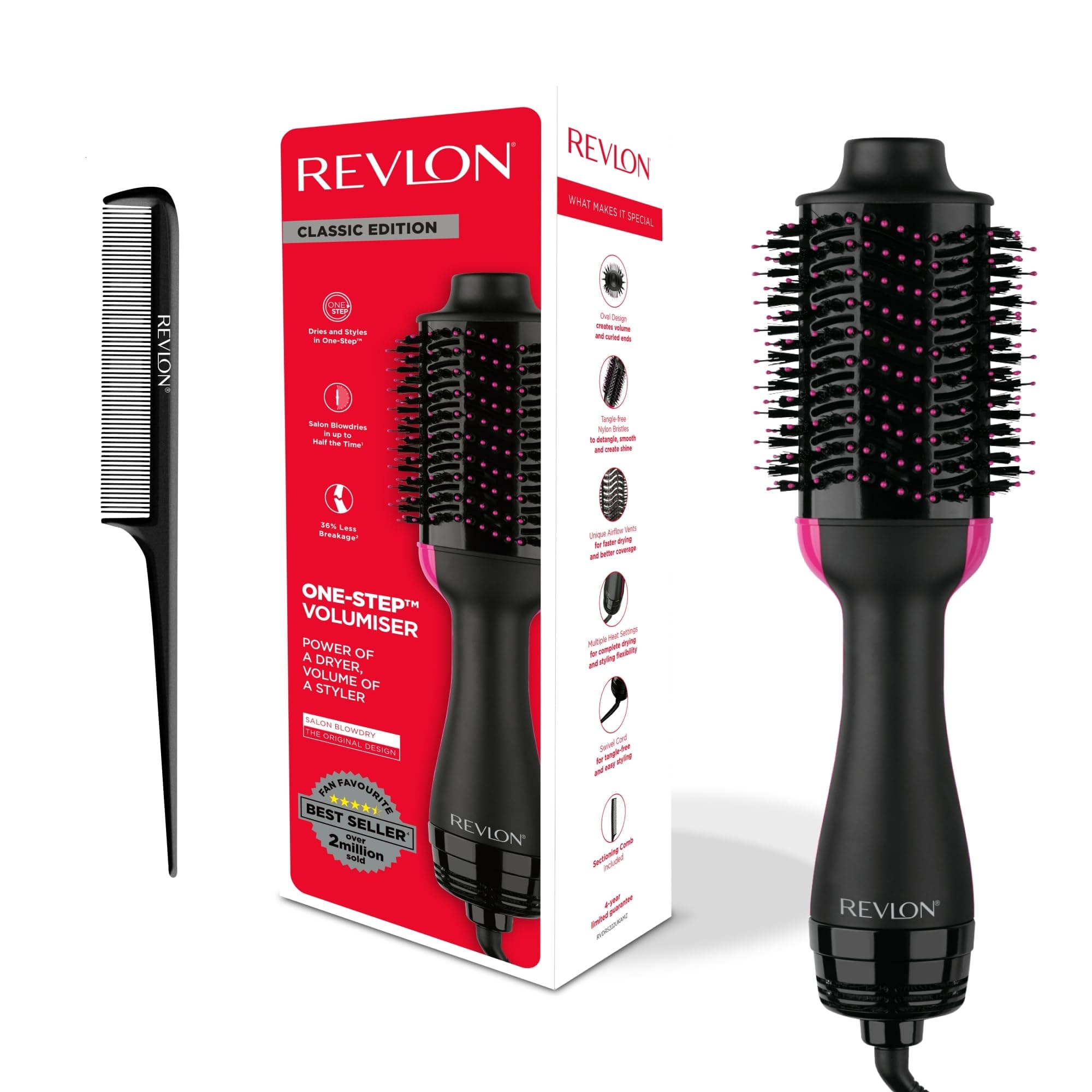Revlon RVDR5222 Salon One-Step Brosse soufflante volumisante
