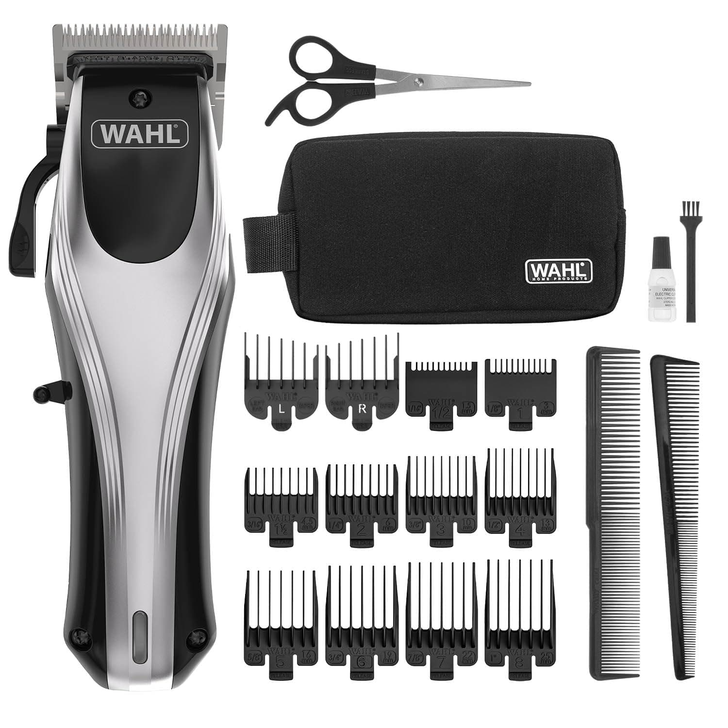 Wahl Rapid Clip Tondeuse Homme Rechargeable Lithium-Ion Tondeuse à