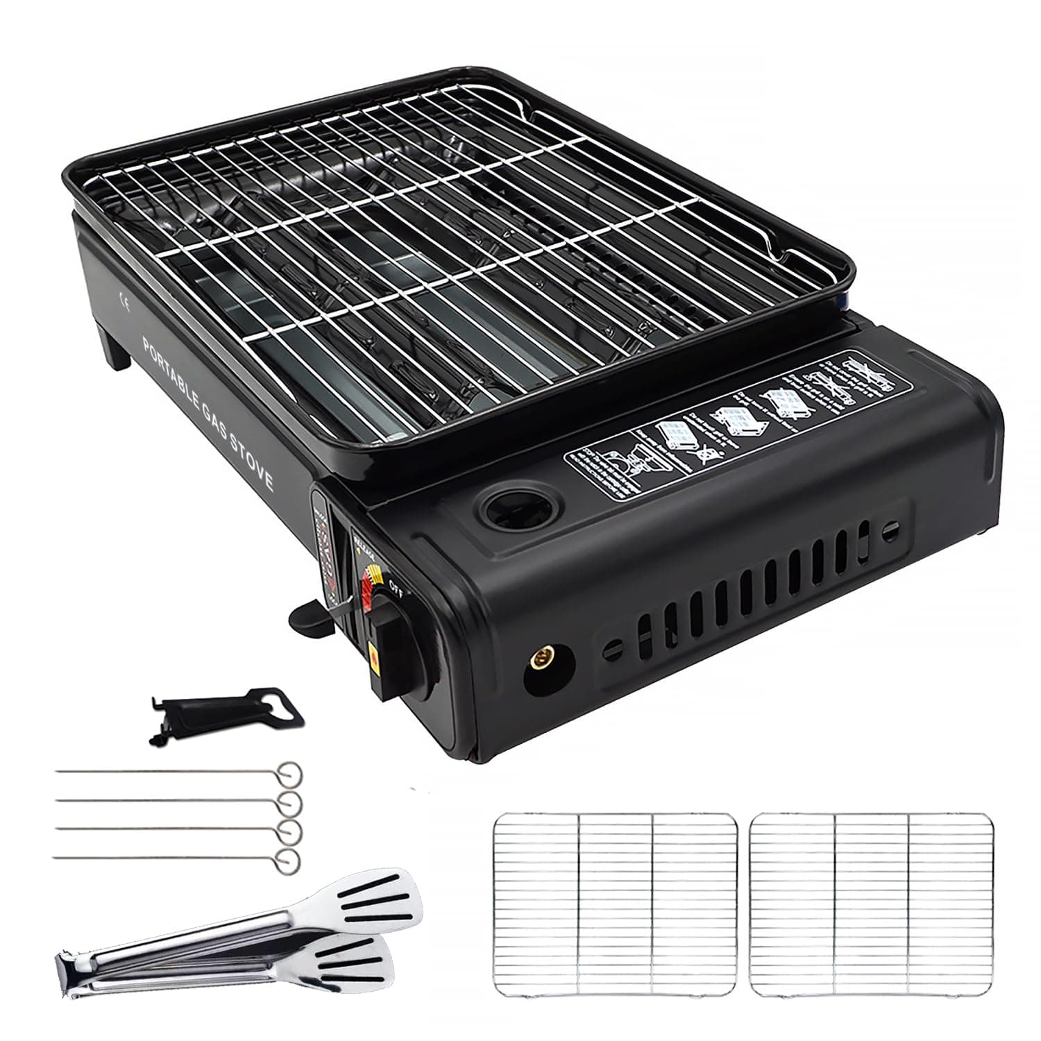 Kit de Barbecue de Camping