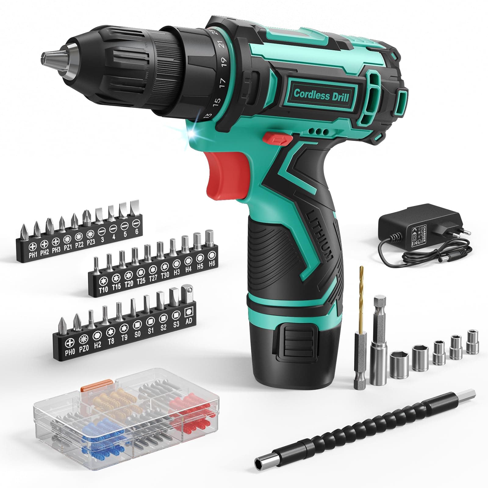12V Visseuse Devisseuse Sans Fil – Image 1
