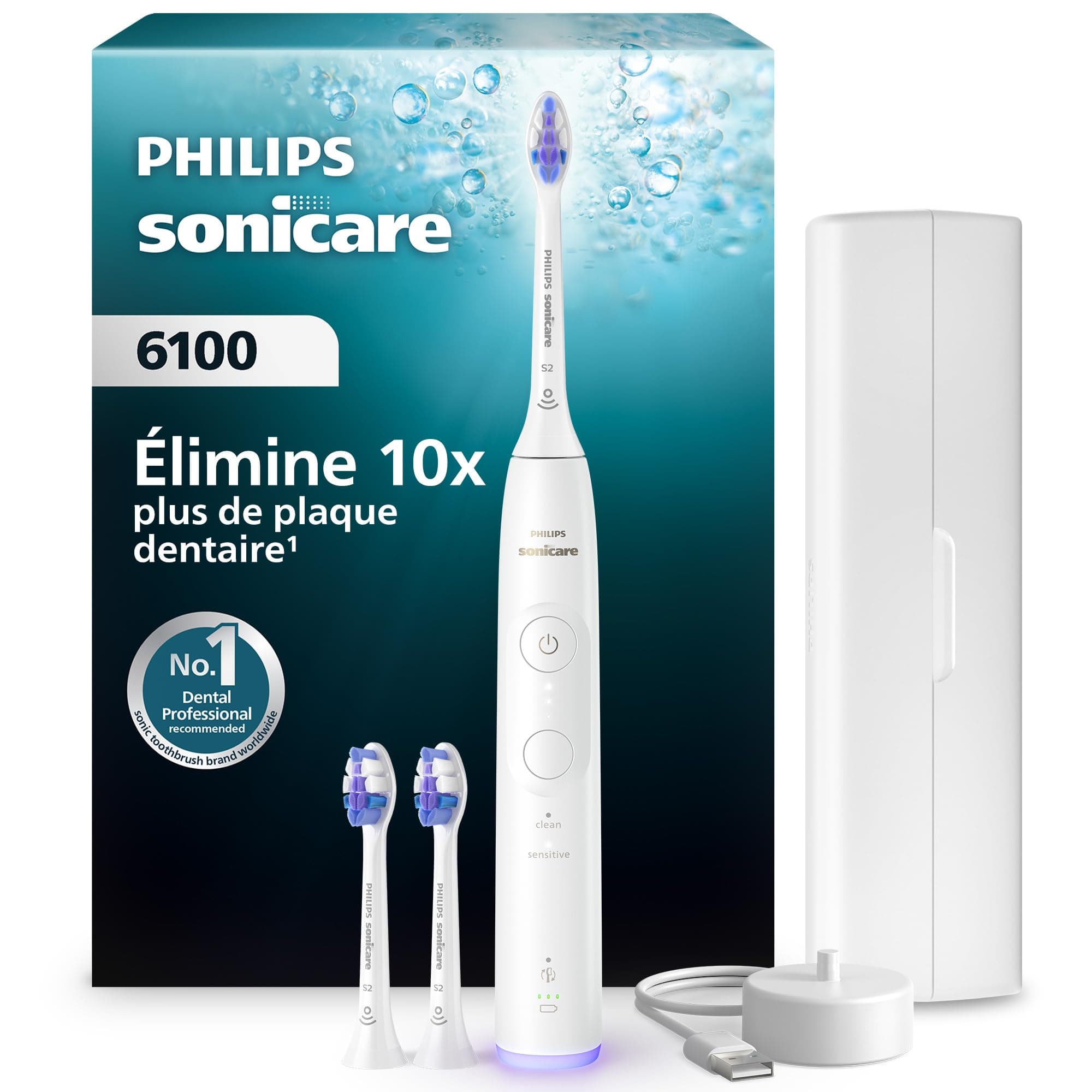 Philips Sonicare 6100 Brosse à Dents Électrique Sonique