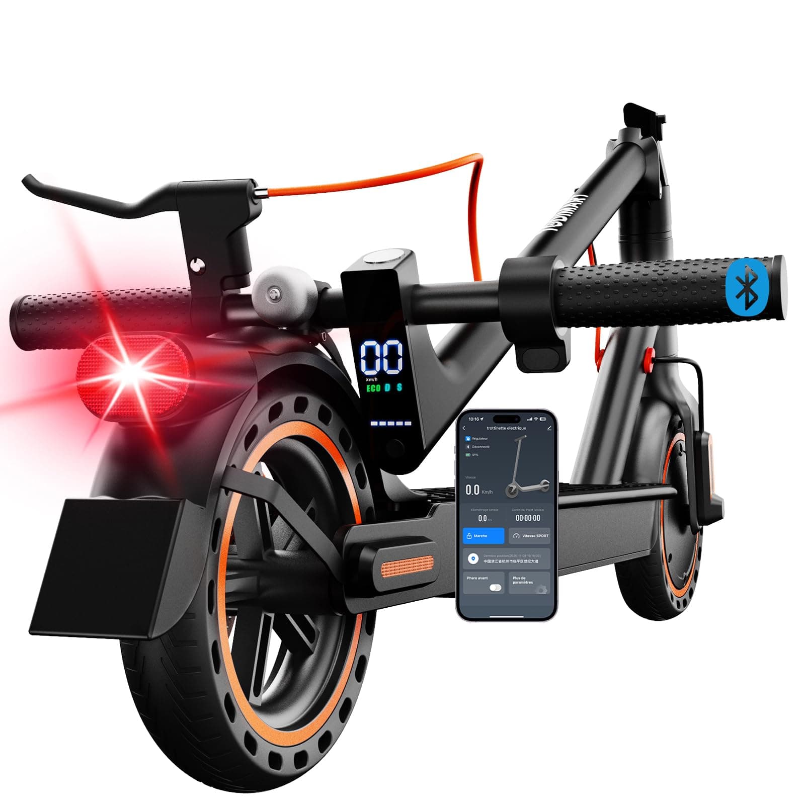TODIMART T3 Trottinette Electrique Adulte antivol Ultra Legere