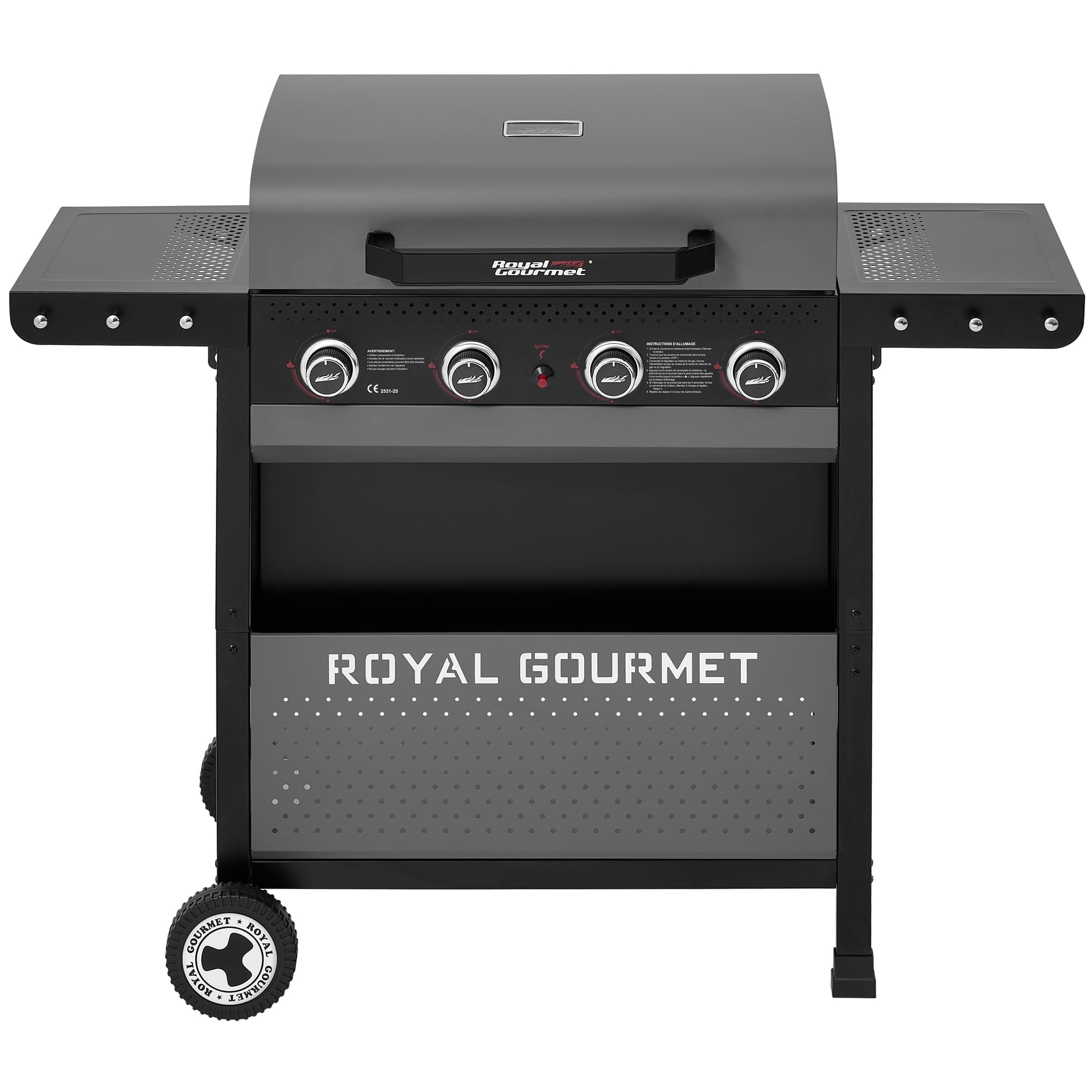 Royal Gourmet Barbecue Gaz 4 Brûleurs