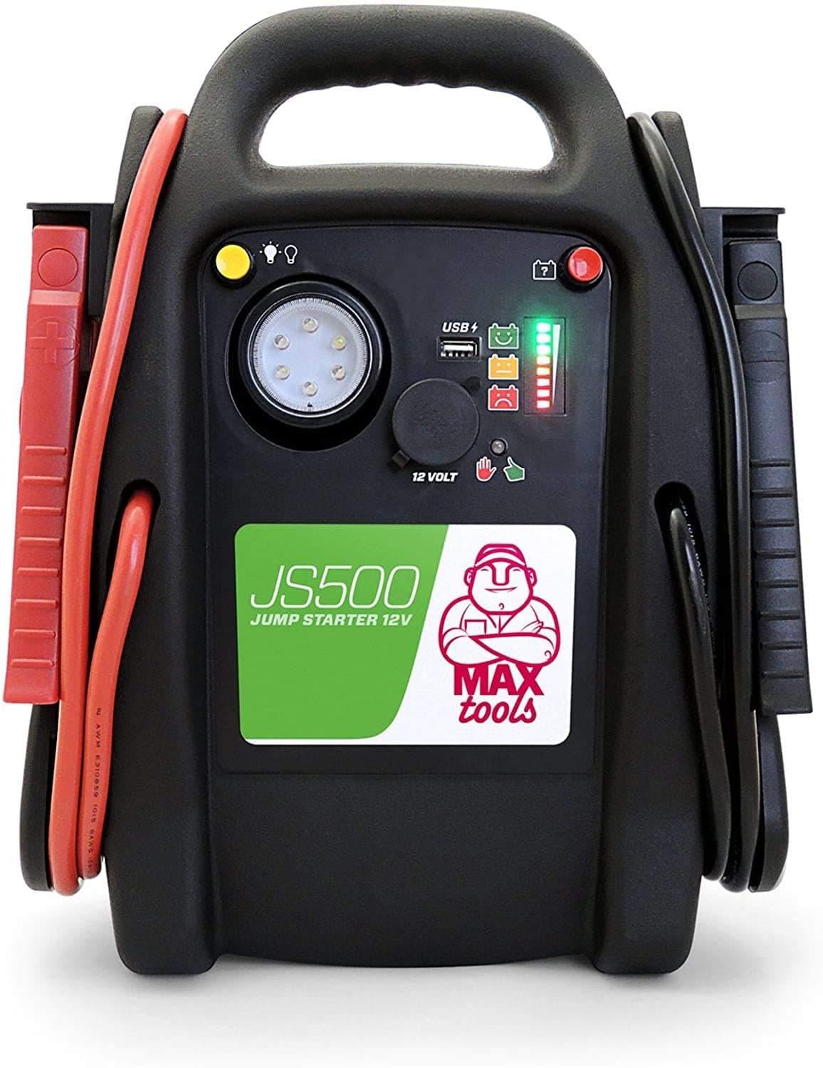 MAXTOOLS JS500 Démarreur de secours 2200 A 22 Ah