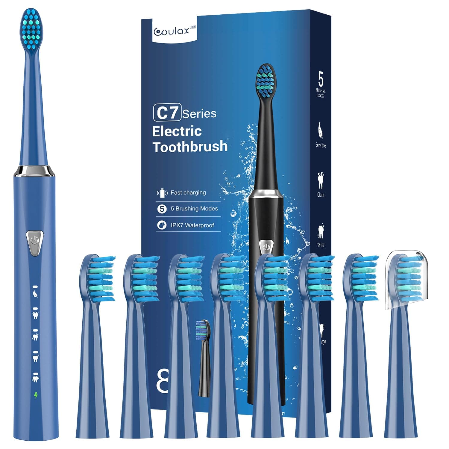 Brosse à Dents Électrique Sonique Adultes et Enfants – Image 1