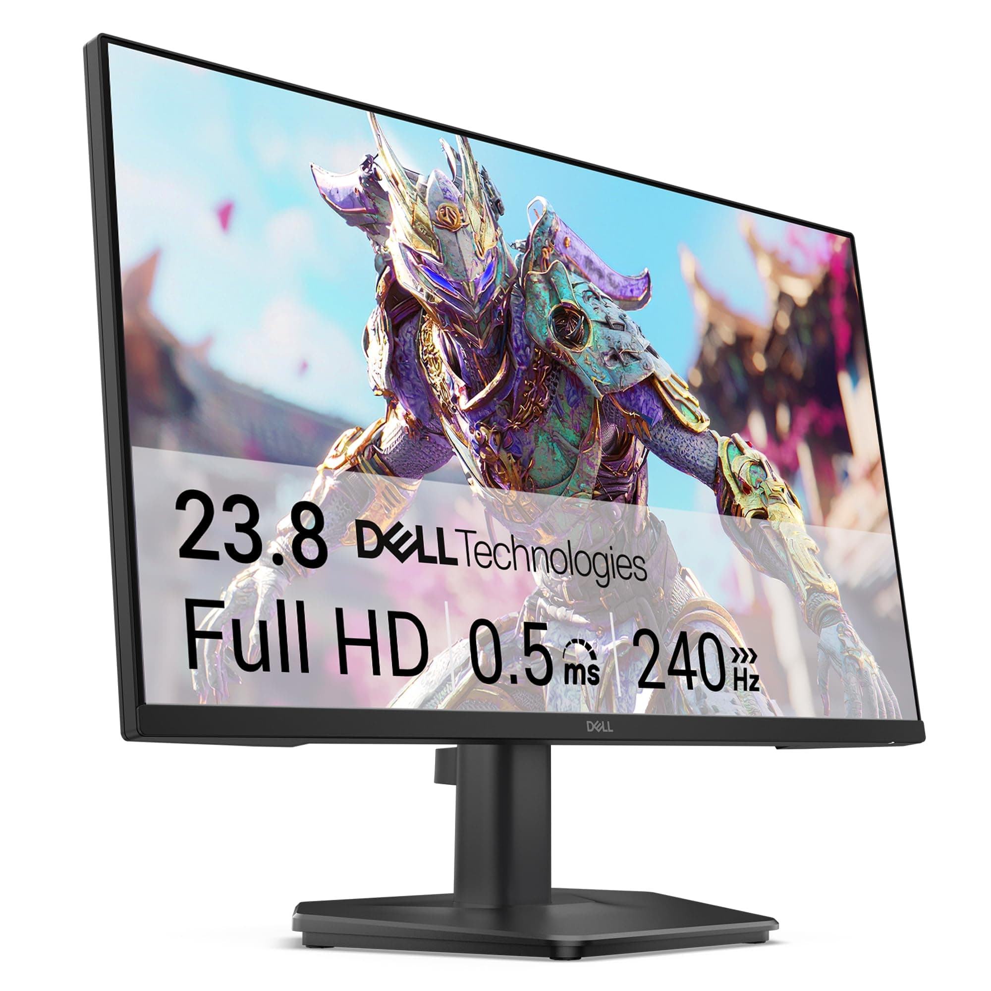 Dell 24 Écran PC Gaming - SE2426HG, Full HD (1920x1080), 240Hz, Fast IPS, 0.5ms, AMD FreeSync Premium, 99% sRGB, HDR10, VESA (100x100mm), DisplayPort, 2 HDMI, Garantie 3 Ans, Noir – Image 1