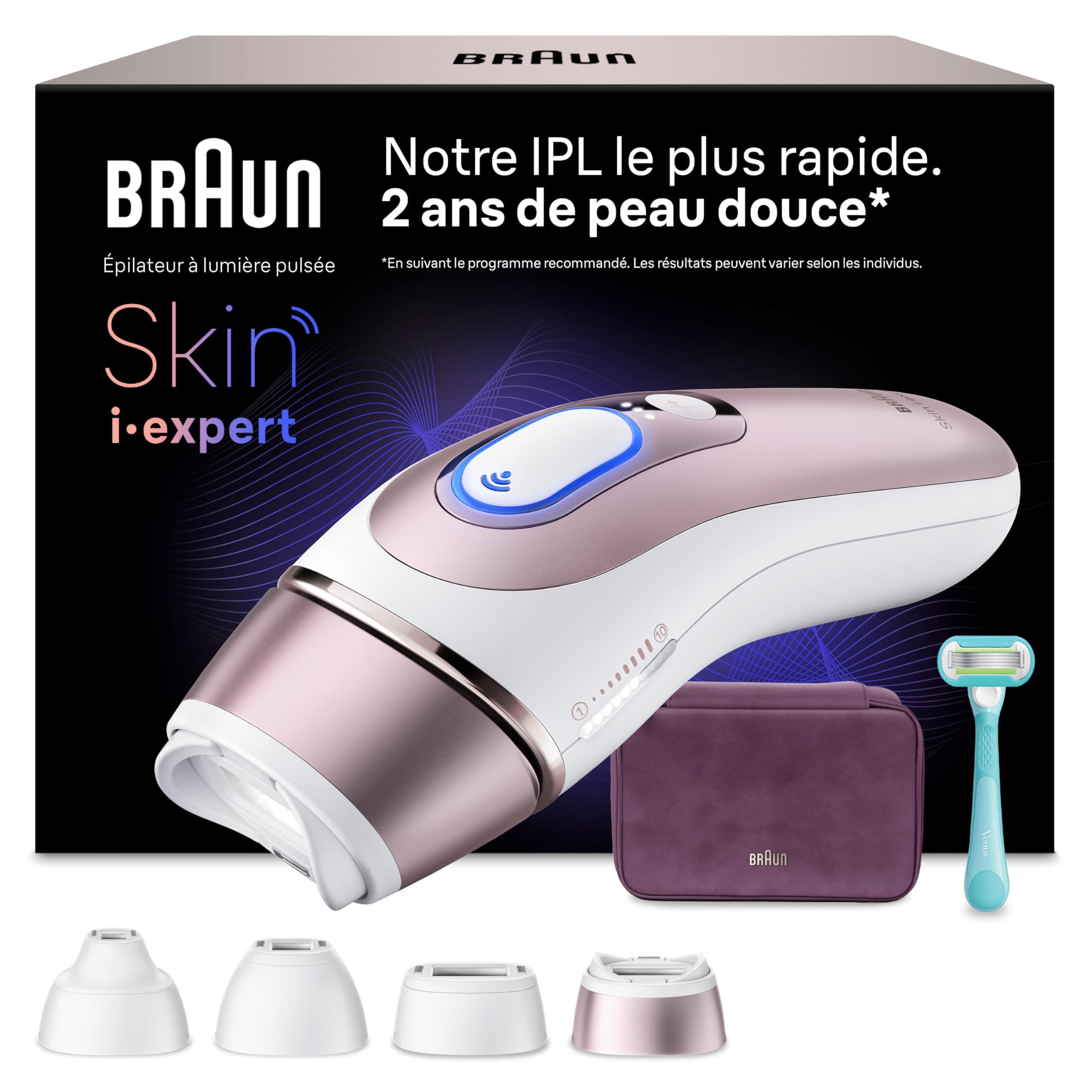 Braun Epilateur Lumiere Pulsee Intelligent Skin i·expert PL7431