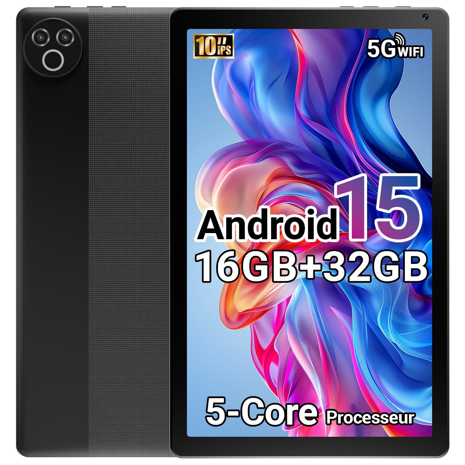 Yicty Tablette 10 Pouces Android 15 2026