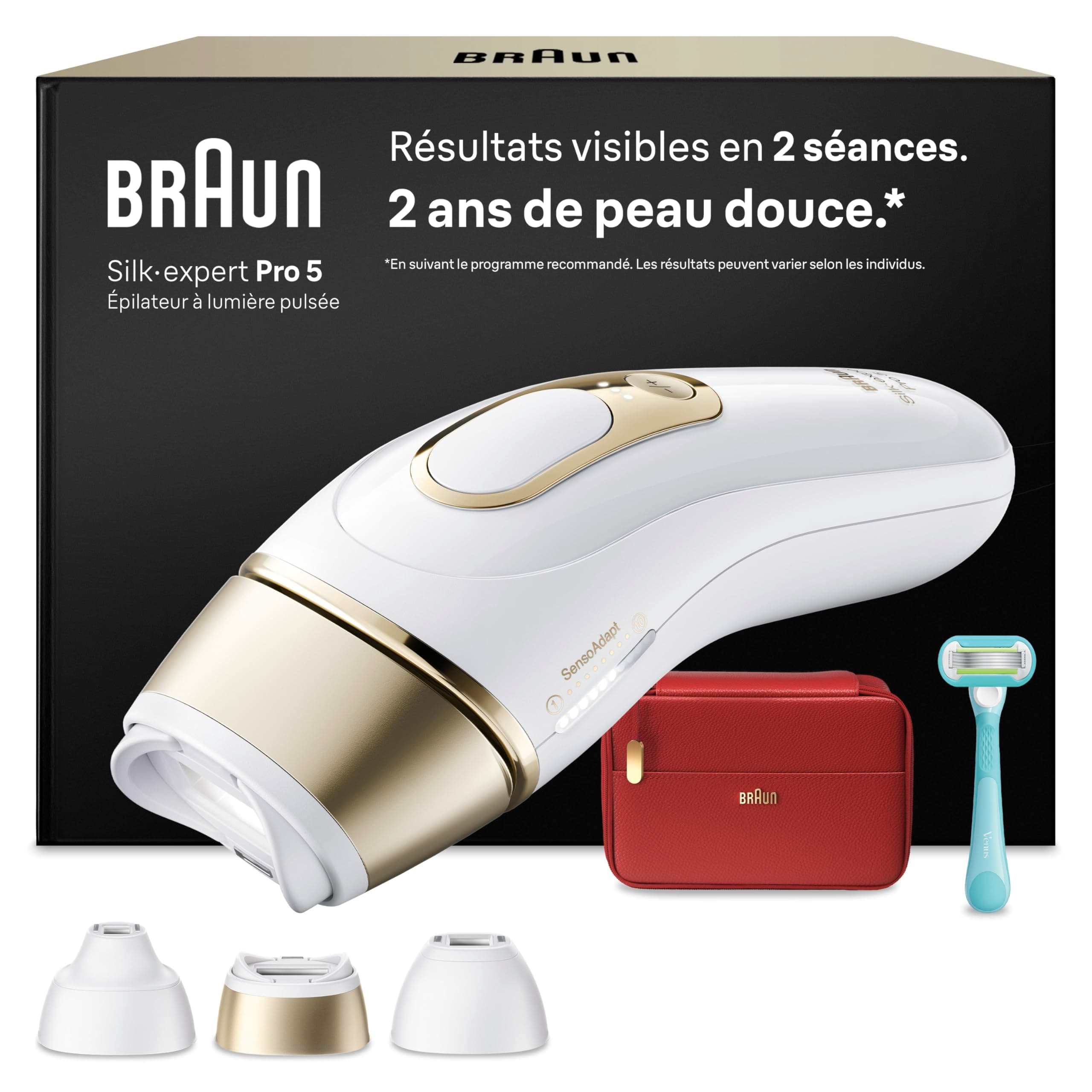 Braun Epilateur Lumiere Pulsee Silk·expert Pro 5 PL5262