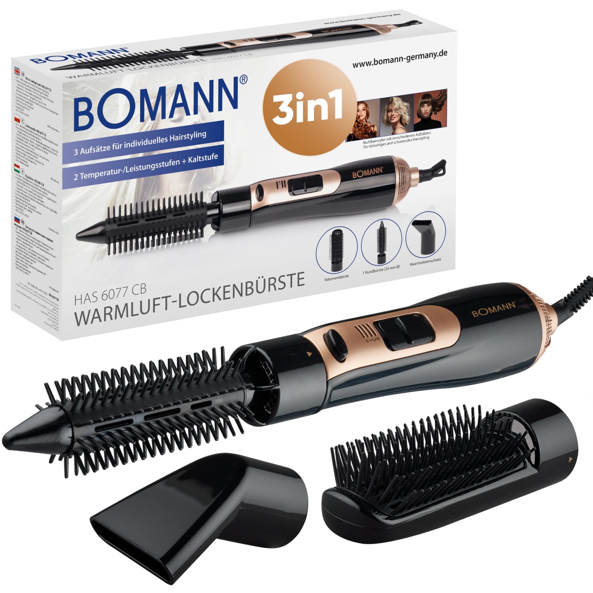 Bomann HAS 6077 CB Brosse Soufflante