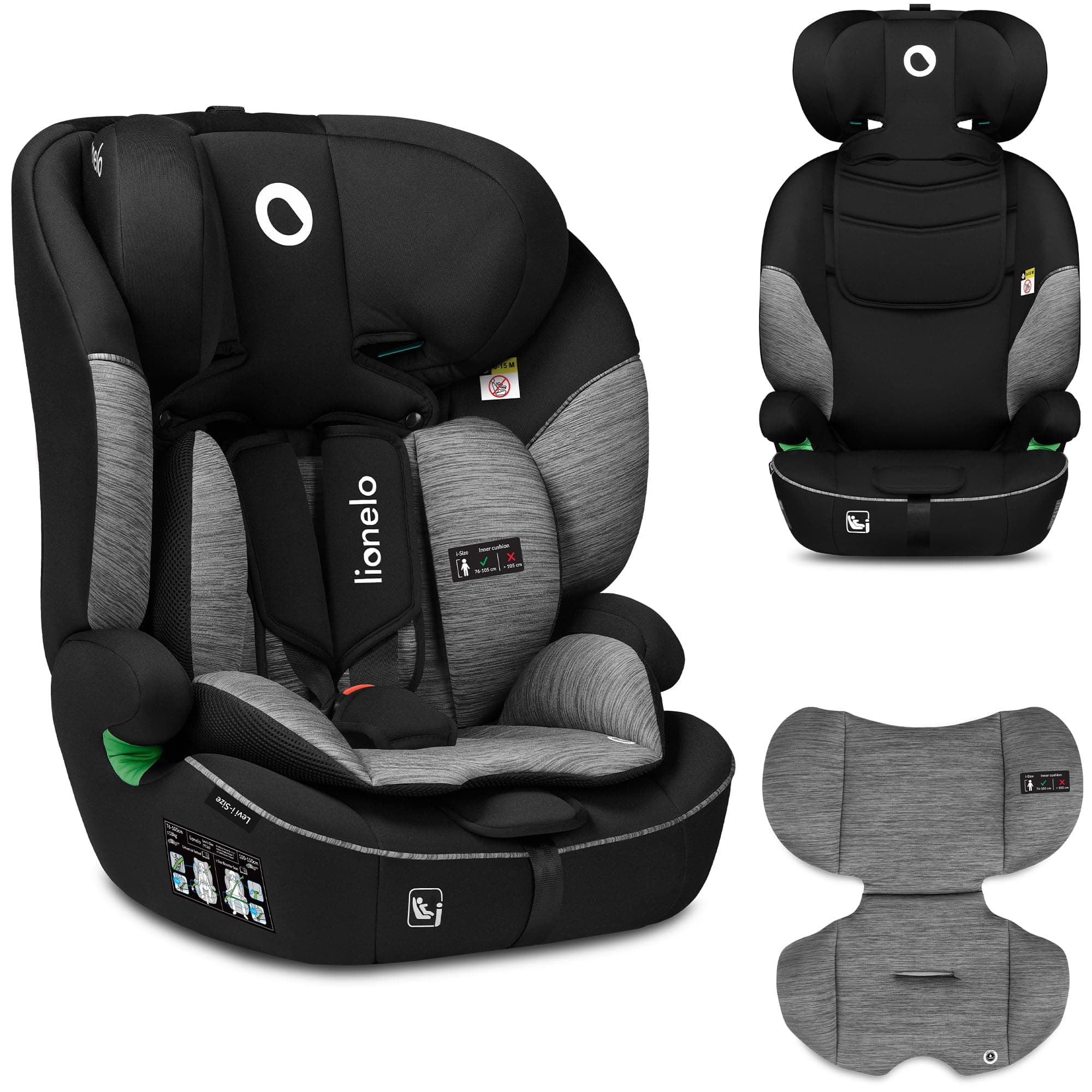 LIONELO Levi i-Size siege auto de 9 à 36 kg