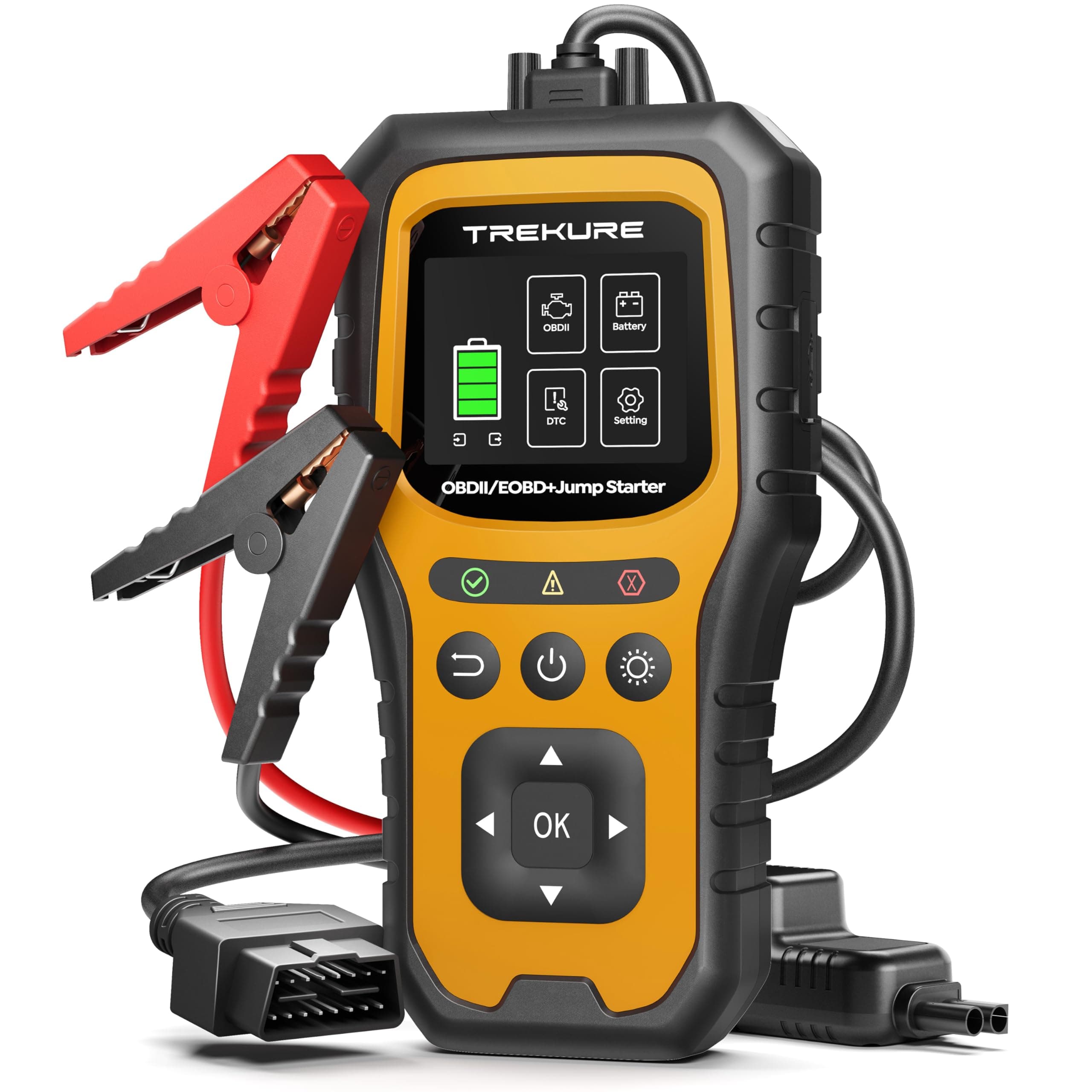 Booster de Batterie Voiture avec Diagnostic OBD2