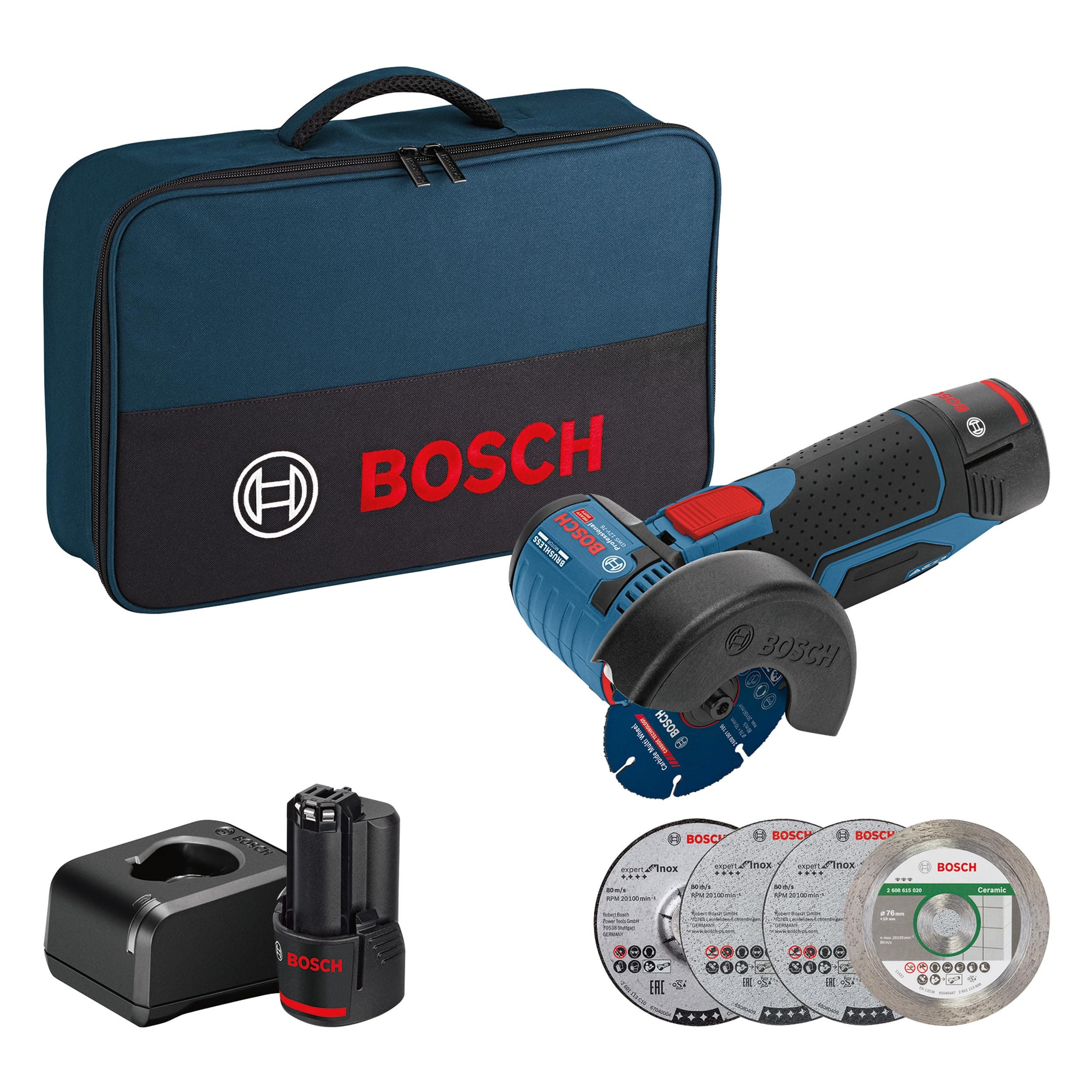 Bosch Professional 12V System meuleuse angulaire sans-fil GWS 12V-76