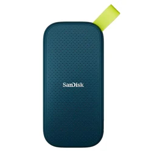 SanDisk Disque Portable SSD 2 to (Disque SSD Externe, Vitesse de Lecture allant Jusqu’à 800 Mo/s, Protection Contre Les Chutes de Deux mètres de Haut, Encoche en Caoutchouc) Monterey