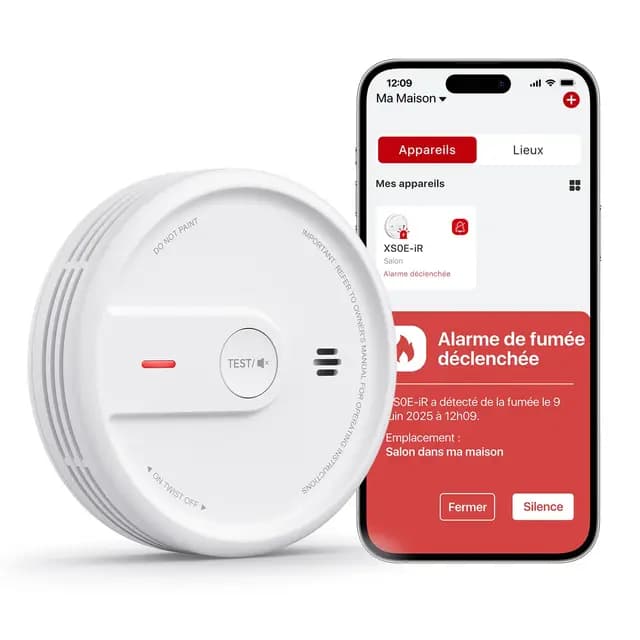 X-Sense XS0E-iR Détecteur de Fumée Connecté