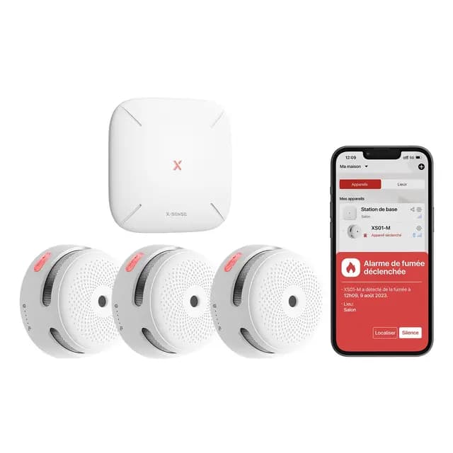 X-Sense FS31 Détecteur de fumée connecté