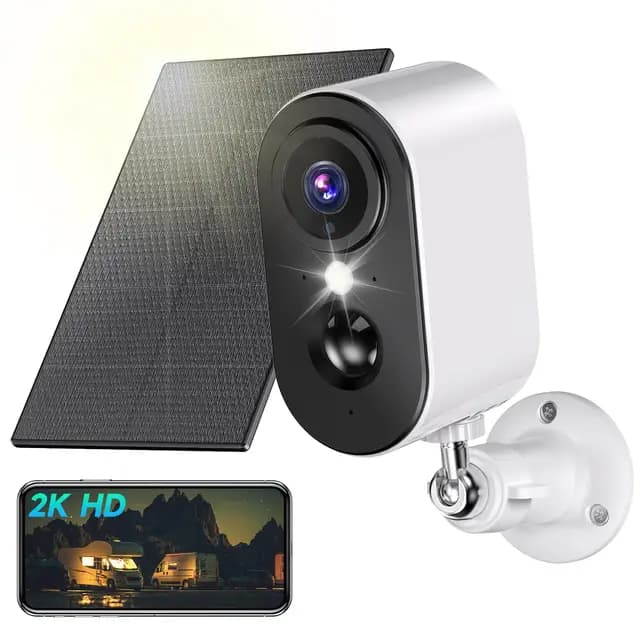 PESAIR 2K Caméra de Surveillance WiFi