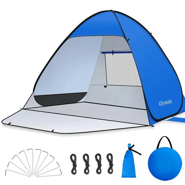 Glymnis Tente de Plage Pop Up