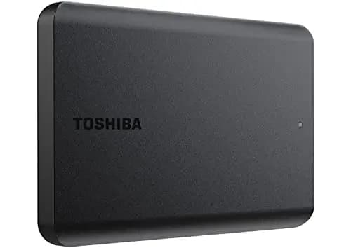 Disque dur externe portable Toshiba Canvio Basics HDTB510XK3AA, 1 To, USB 3.0, Noir
