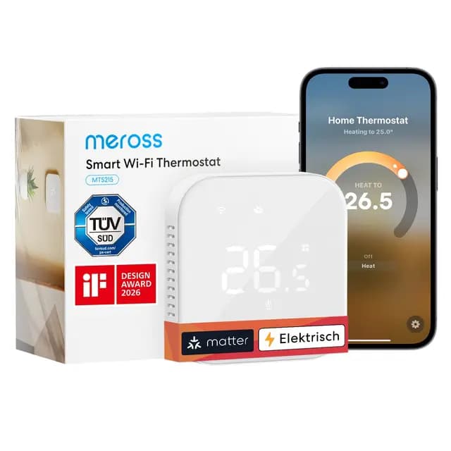 Meross Thermostat Connecté WiFi