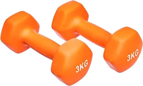 Amazon Basics Haltères Néoprène 3kg