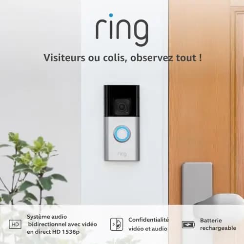 Ring Sonnette Vidéo Plus