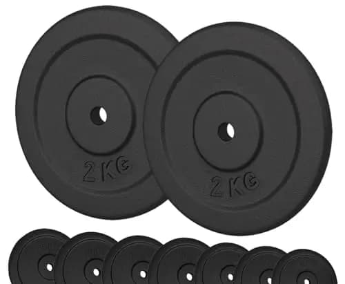 G5 HT SPORT Disque en Fonte Ø 25 mm 2 x 2 kg