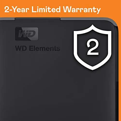 WD 4 To Elements disque dur portable externe, USB 3.0, Plug-and- play, formaté pour Windows, Noir