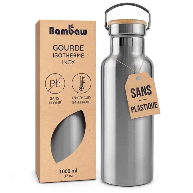 Bambaw Gourde Isotherme 1L