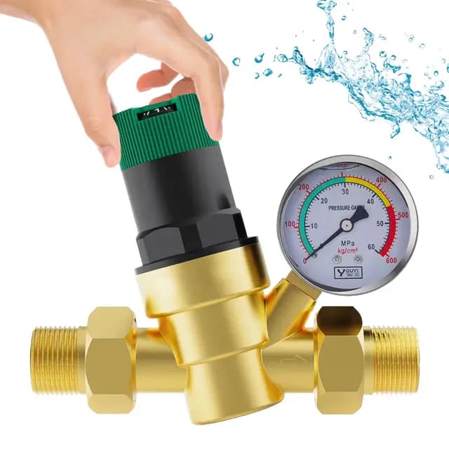LQGTQO Réducteur de pression eau laiton